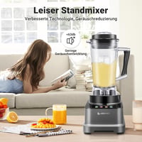 AMZCHEF 8 az 1-ben Multifunkciós Turmixgép 2000W | LCD Érintőképernyős Konyhai Mixer 2L Tartállyal | 8 Intelligens Program és 10 Sebességfok 9