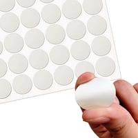 Öntapadós csavartakaró sapka - 162 db, 21 mm-es, bútorokhoz 3