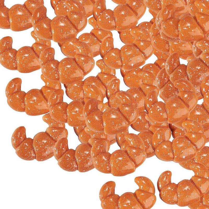 Airssory 20db Mini Croissant Dísz Telefontokhoz és Ékszerekhez - 23x17mm