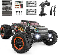 HAIBOXING 1:16 Távirányítós Monster Truck - 36 km/h Vízálló RC Autó Terep Játék, Gyerekeknek és Felnőtteknek, 2.4 GHz Vezérlés, 280 Láb Ható 1