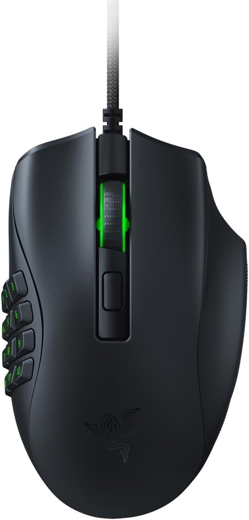 Razer Naga X Vezetékes Gamer Egér 16 Programozható Gombbal, RGB Világítással