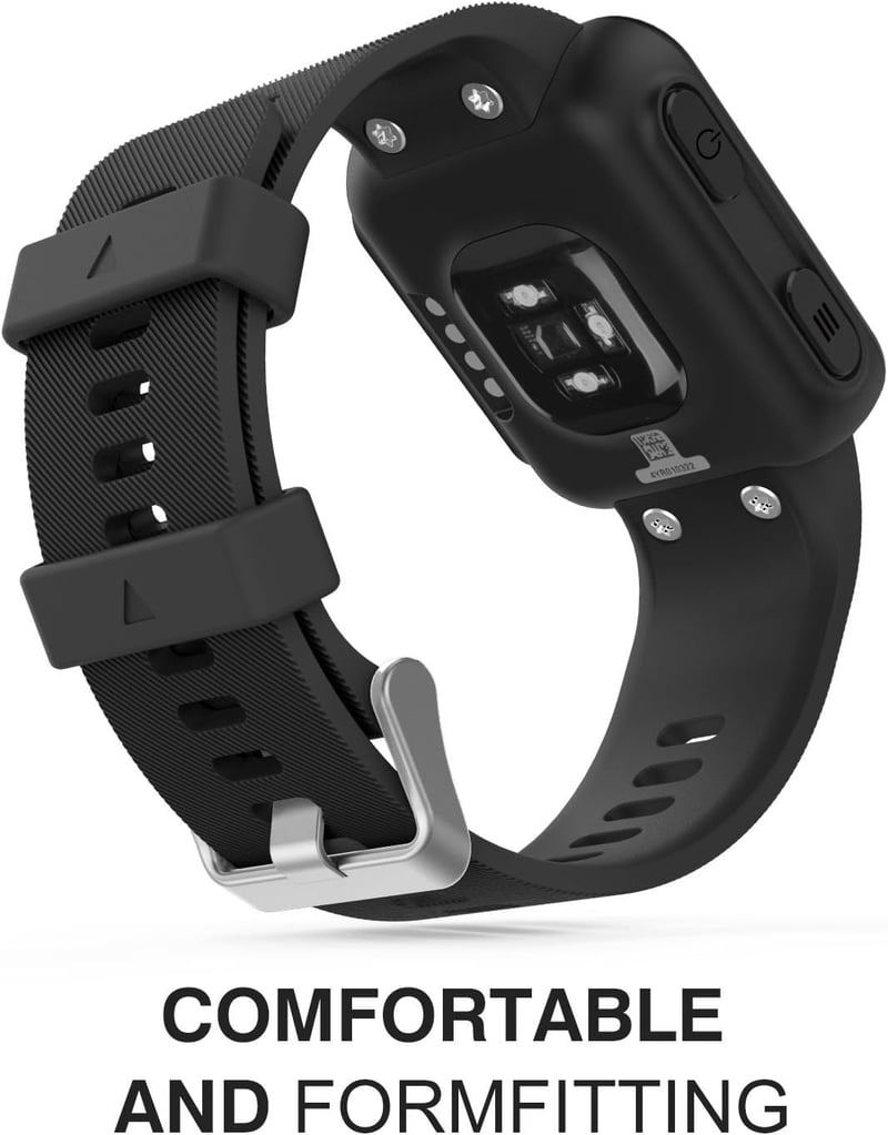 MoKo Szilikon Óraszíj Garmin Forerunner 35 GPS Futóórához - Cserélhető Sportpánt 2 Csavarhúzóval és 6 Csavarral