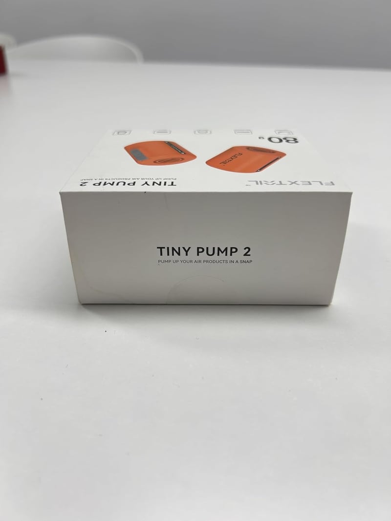 FLEXTAILGEAR Tiny Pump 2.0 - Hordozható USB-C Elektromos Légpumpa Matracokhoz, 4kPa