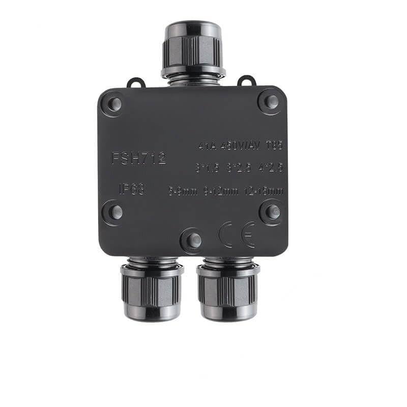 GXMRHWY IP68 Vízálló Y-alakú Kábelcsatlakozó Doboz Készlet 5-9mm