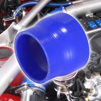 AUTOHAUX Kék Szilikon Hűtőcső 76-89 mm Átmérővel 2