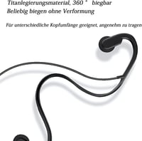 Sumeber vezetékes csontvezető sport fülhallgató, vízálló, mikrofonos, USB-C 6
