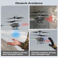 VATOS RC helikopter kamerával, akadályérzékelővel és LED-fényekkel - WiFi FPV élő videó 3