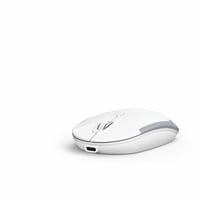 Bezdrôtová súprava klávesnice a myši iClever GK08 – strieborná, nabíjateľná, QWERTZ, 2,4 GHz, s numerickou klávesnicou, kompatibilná s PC/laptopom/Macom – 1 ks v balení 2
