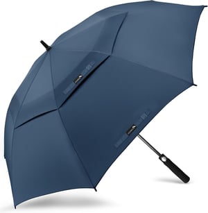 Umbrelă rezistentă la vânt ZOMAKE XXL cu deschidere și închidere automată pentru golf și călătorii