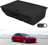 Tesla Model Y első ülés alatti tárolódoboz - rejtett rendszerező 2021-2023 modellekhez 1