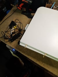 Výškovo nastaviteľný písací stôl JUMMICO 120x60 cm, s USB-A portom, ergonomický počítačový stôl do domácej kancelárie, používaný 3