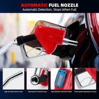 KAOLALI 12V 990W Dízel Szivattyú - 60L/perc Elektromos Üzemanyag Átemelő, Önfelszívó Gázolaj Pumpa 6m Tömlővel, Automatikus Leállítással 5