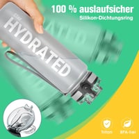 Sahara Sailor 1L BPA-mentes sportkulacs, szivárgásmentes, kerékpározáshoz, kempingezéshez 2