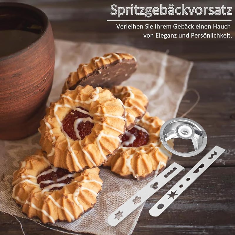 Thirei 8 mintás süteménykiszúró készlet - 3 db rozsdamentes acél keksz forma
