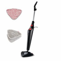 Vileda Steam Plus gőztisztító PowerPad-del és 2 mikroszálas pótpárnával, 400 ml — Használati nyomok a gépen (állapot: lásd a 2. képet) 1