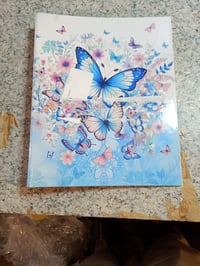 goldbuch 37 155 Pillangókert A4 registrator s prstenima, plavo-bijeli, 26 x 32 x 4 cm, vidljivo korišteno 3