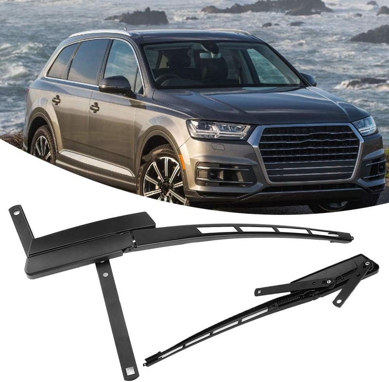 Gorgeri Első Jobb Oldali Ablaktörlő Kar 4L1955408B - 2007-2014 Audi Kompatibilis, Erős Rugóval, Időjárásálló, Tartós Kivitel