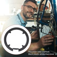 Fekete MTB láncvédő burkolat 42-44 fogú lánckerékhez 5