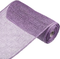 Lila Orgona Mintás Dekorációs Szövettekercs, 25cm x 5m 1