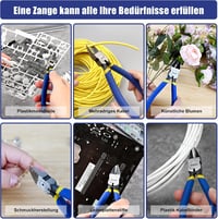VCELINK GJ719 Oldalcsípő Fogó 6" - Elektronikai Munkákhoz, Modellezéshez, Kábelkötegelőkhöz, Áramkörökhöz és Hálózati Kábelekhez - Króm-Vaná 6