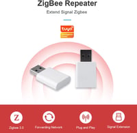 Iegefirm Tuya ZigBee jelismétlő - 20m-es hatótávolságú USB bővítő okoseszközökhöz 3
