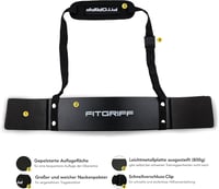 Fitgriff Arm Blaster - Fekete Bicepsz Izolátor Edzőeszköz Testépítőknek 3