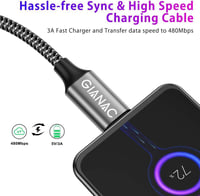 Blaupunkt Gyorstöltő Micro USB Kábelszett - 4 Méretben (0,5-3m) 5