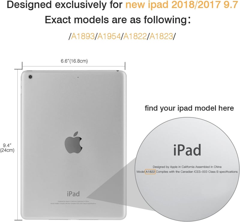 MoKo Smart Shell védőtok iPad 9.7 (2017/2018) tablethez - Rózsaarany, vékony kialakítás, automatikus alvó funkcióval

AI: I've created a Hun
