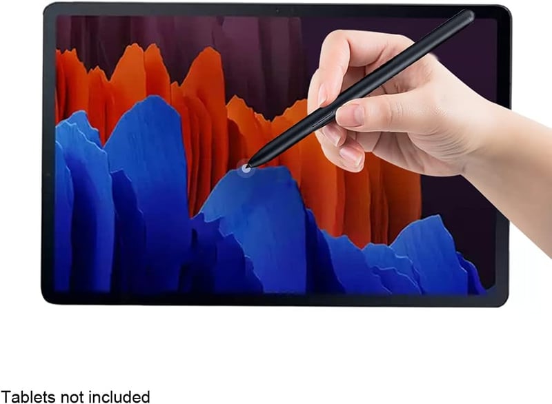 Samsung Galaxy Tab S6 Lite érintőceruza - Érzékeny, fekete Anwangda stylus