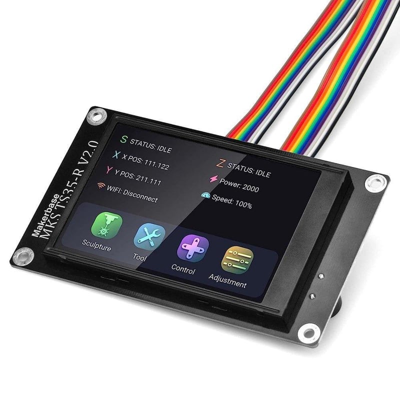 KOOKYE Ecran Tactil de 3.5" DLC32 pentru Controler Imprimantă 3D - MKS TS35-R
