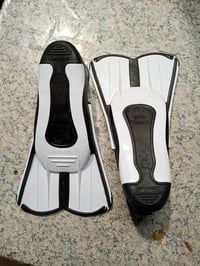 Cressi Light Kid rövid uszony fehér 31/32-es méret gyerekeknek úszáshoz és snorkelinghez 3