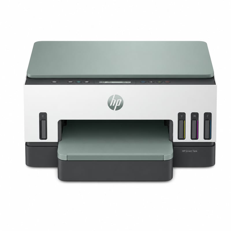 Multifunkčná atramentová tlačiareň HP Smart Tank 7007 3 v 1, A4, Wi-Fi, automatická obojstranná tlač, biela – neúplné balenie, predvádzací kus