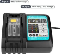 Makita 18V 5.0Ah akkumulátor és gyorstöltő szett - VANTTECH BL1850 kompatibilis 3