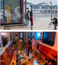 Godox V1N Professzionális Vaku Kerek Fejjel - 2.4G Vezeték Nélküli Fresnel Zoom Vakupapucs - Nikon D5300 D750 D850 D7100 Z7 Fényképezőgépekh 9