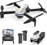 Holy Stone HS280 Összecsukható Drón 1080P HD Kamerával - FPV, Hanggal és Gesztussal Irányítható, 2 Akkumulátorral, Hosszú Repülési Idővel, G 1