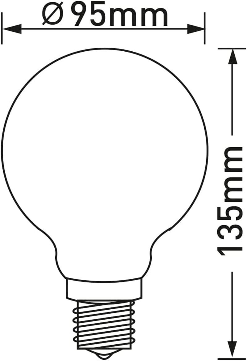 Zenei hangot kiadó 2W-os LIGHTDELUX E27 LED izzó - Felújított