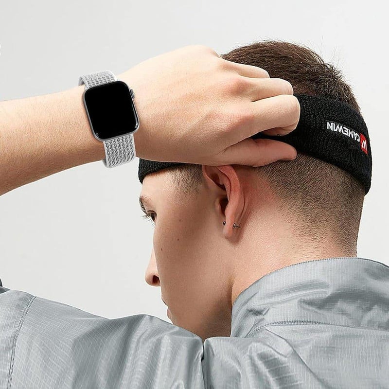 Apple Watch fehér nylon szíj - strapabíró és kényelmes
