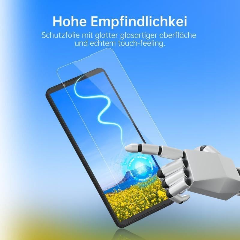Sony Xperia 1 IV 5G Ütésálló Teljes Képernyős Védőfólia, 9H Keménységű