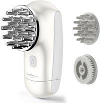 TOUCHBeauty elektromos fejmasszírozó készülék, 2 cserélhető fejjel és arckeféve 1