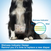 Pet Soft eldobható kutyapelenka kanoknak, 20 db, S méret, nedvességjelzővel 4