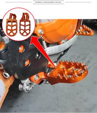 KTM lábtartó pedál - Narancssárga, több modellhez (SX, EXC, XC, SMC) 6