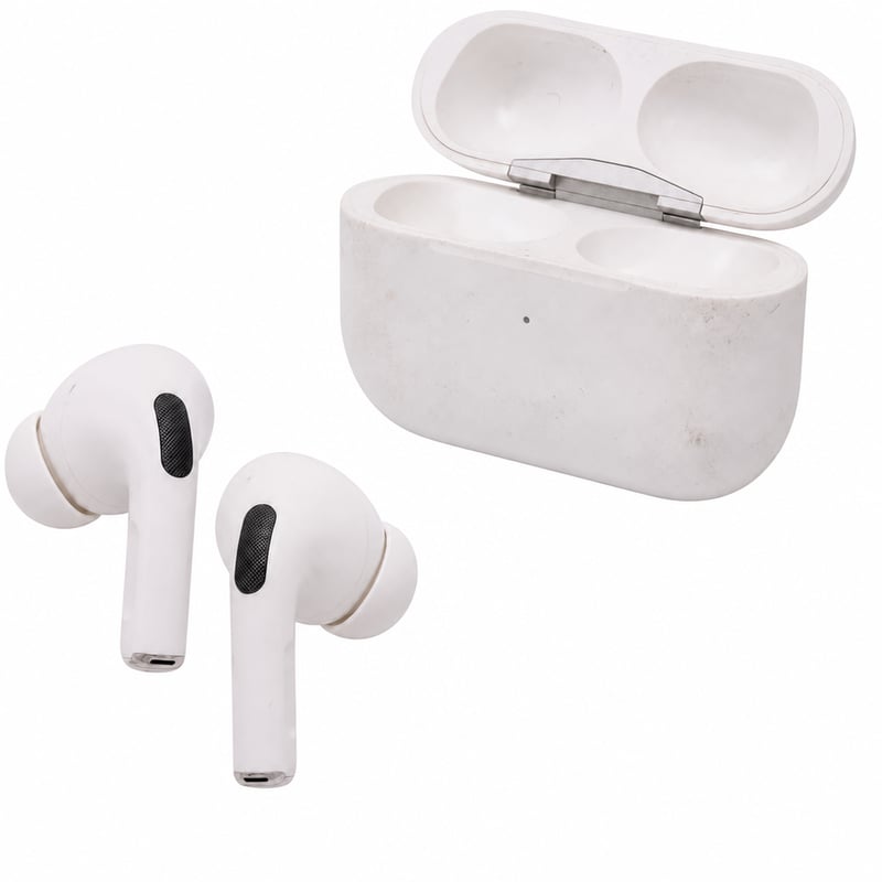 Apple AirPods Pro 2 vezeték nélküli fülhallgató Bluetooth aktív zajszűrés USB-C töltés H2 chip — A tok kopott (állapot: lásd a 2. képet)