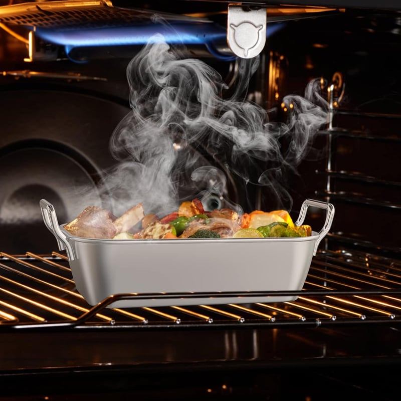 Weber 3 db-os rozsdamentes acél grillserpenyő készlet gázgrillhez, zöldséghez, húshoz