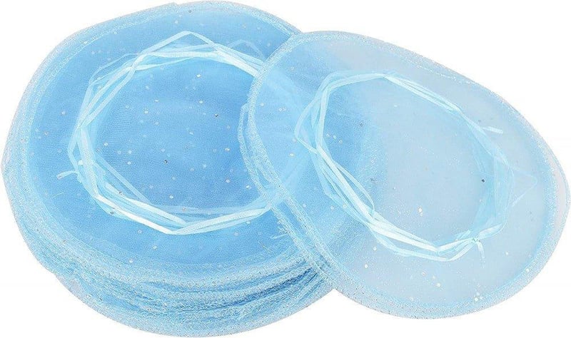 Elegáns fehér esküvői ajándéktáska szett - 100 darabos