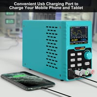 Kiprim DC605S Programozható Labortápegység 0-60V/0-5A, 4-Digites LED Kijelzővel, 300W, USB Porttal, 4 Memória Funkcióval, Túlfeszültség Véde 6