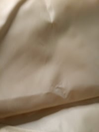 Ufamiluk trokutasto sjenilo 1,6x1,6x1,6 m, prljavo bijelo, vodootporno, 95% UV zaštita, tenda za vrt, terasu i bazen, korišteno 3