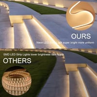 KSIBNW 20 méteres hidegfehér LED neonszalag, vízálló, 220V-os, hálószobába, bárba 5