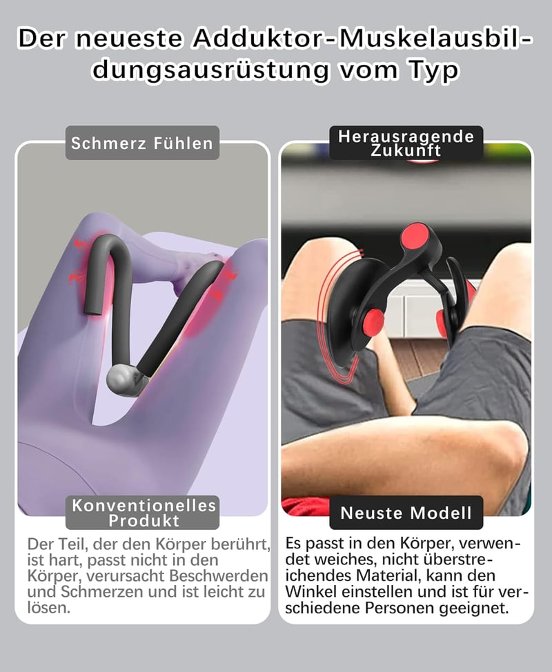 TINRIEF Comb Thigh Trainer 35 lb Medencepadló Edzőgép Nőknek Férfiaknak