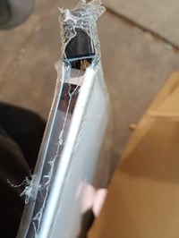 Magnetická tabuľa AmazonBasics s hliníkovým rámom 120x90 cm — odlomený roh, vydutá tabuľa (stav: pozri 2. obrázok) 4
