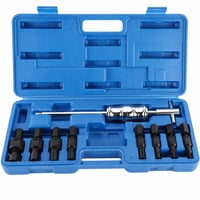 Set extractor rulmenți orbi FreeTec cu ciocan culisant, 8-32 mm (utilizat, incomplet - lipsește capul de 15 mm) — set de 8 piese 4